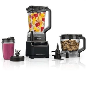 Ninja Kitchen System Blender with Pitcher and Accessories - Black